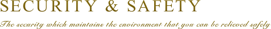 SECURITY & SAFETY