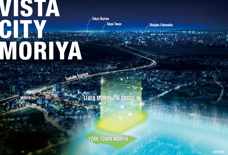 VISTA CITY MORIYA/航空写真