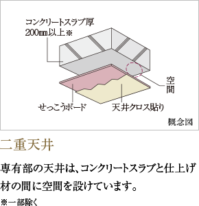 二重天井