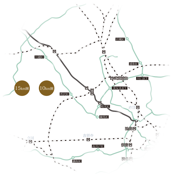 広域概念図