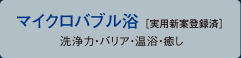 マイクロバブル浴