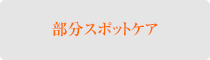 部分スポットケア