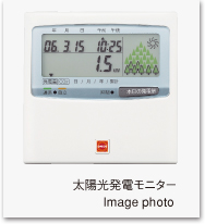 太陽光発電モニター