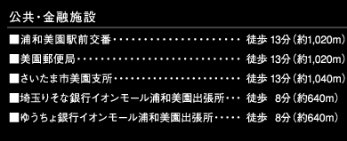 公共・金融施設