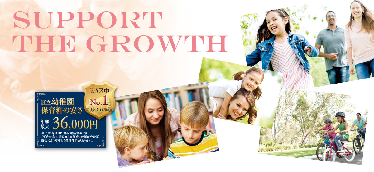 SUPPORT THE GROWTH