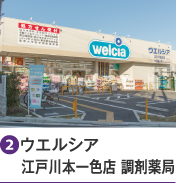 ［2］ウエルシア江戸川本一色店 調剤薬局