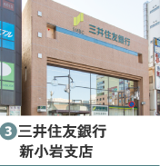 ［3］三井住友銀行新小岩支店