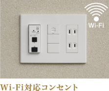 Wi-Fi対応コンセント