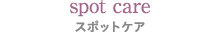 スポットケア