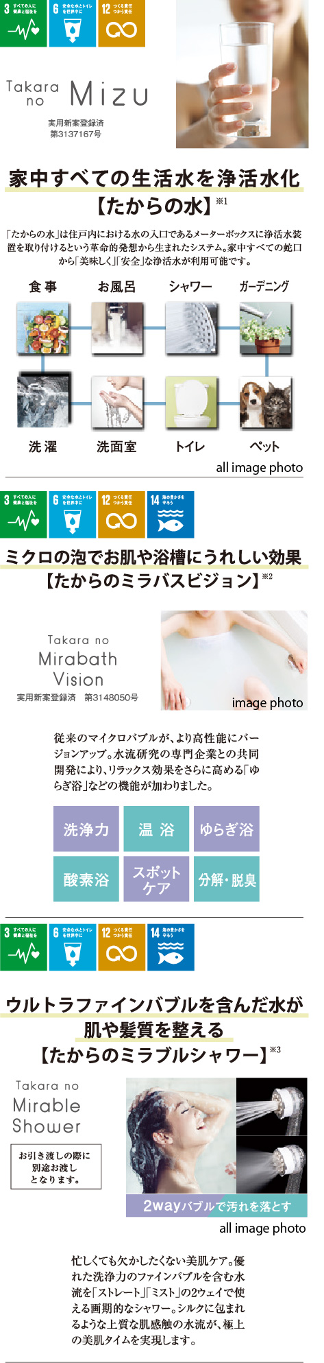 たからの水
