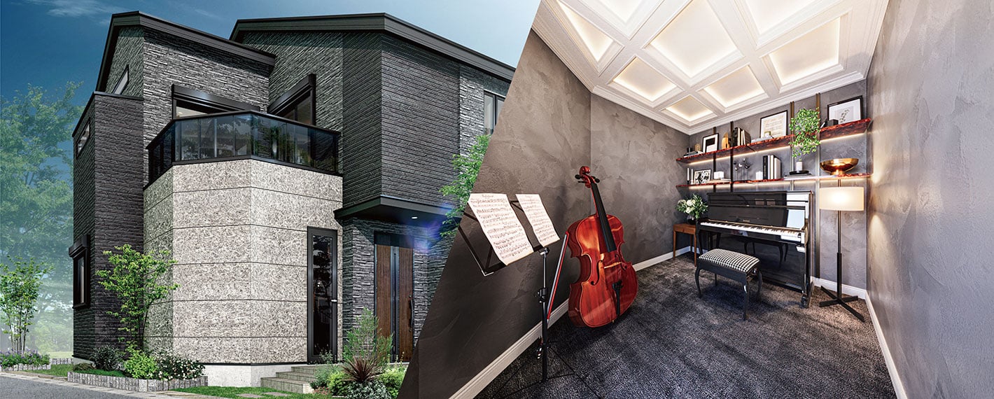 ビジネス応援パッケージ付き戸建住宅 自宅にレンタルスペース「CUBEプラン」