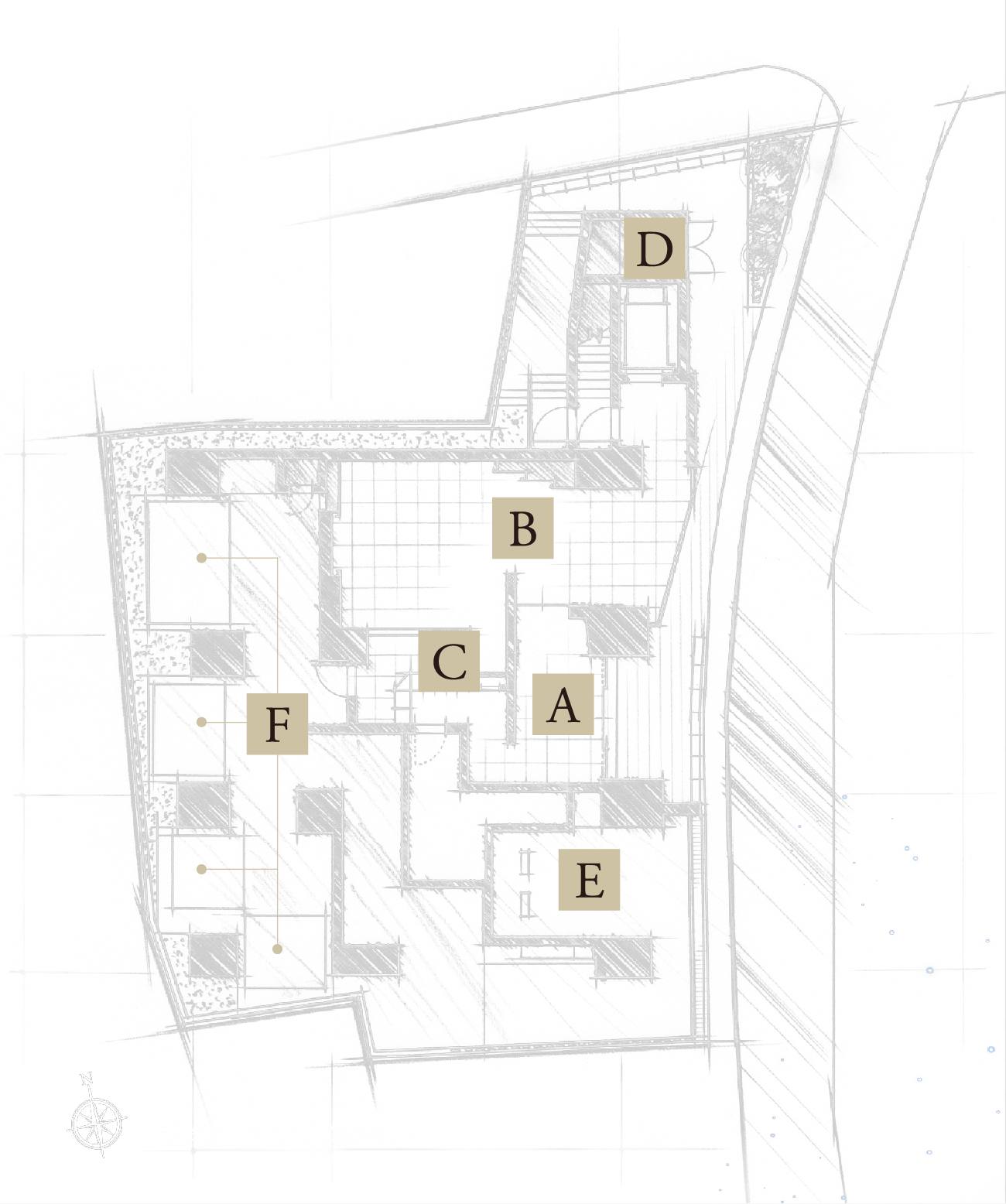 敷地配置図イメージイラスト