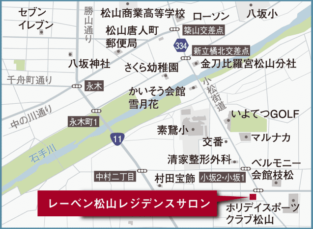 サロン案内図