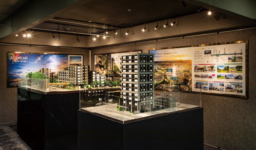 MAQUETTE CORNER 模型コーナー