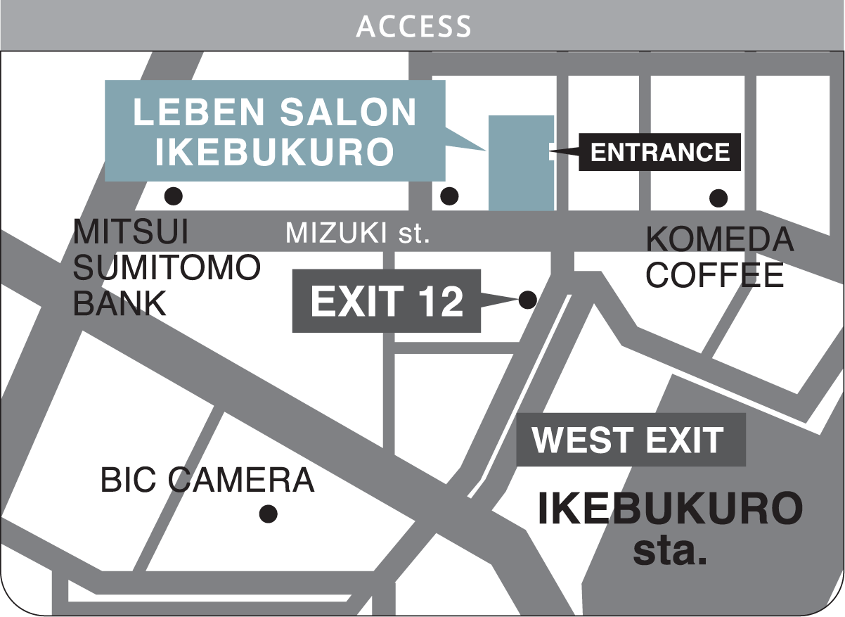レーベンサロン池袋 周辺地図
