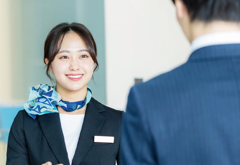 退店・お見送り