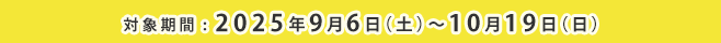 キャンペーン期間