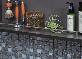 落下防止ガードフレーム付き