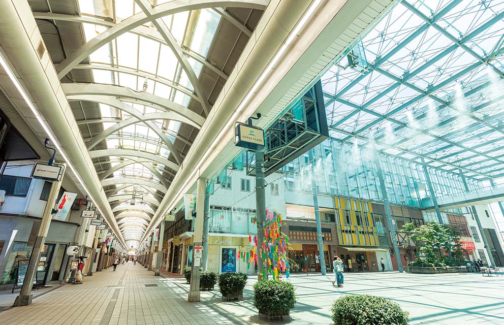 総曲輪通り商店街／徒歩9分（約660m）