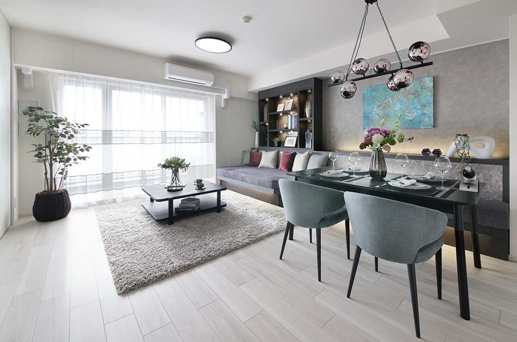 LIVING・DINING＆BEDROOM(3)（Cタイプ）