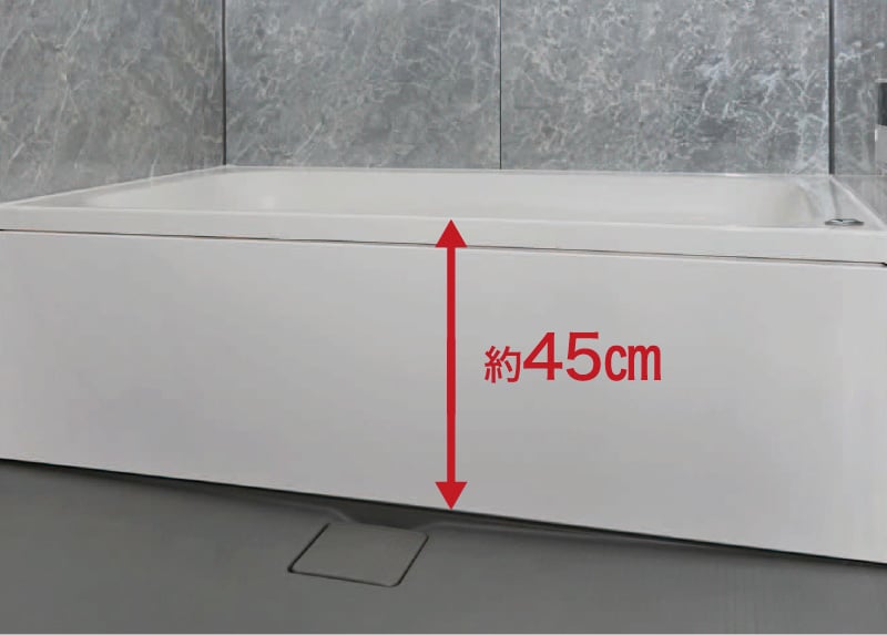 低床式ユニットバス