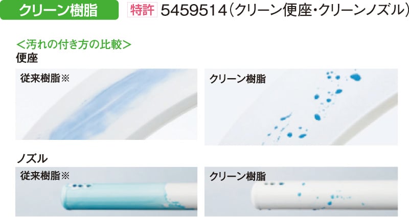 お手入れラクラク