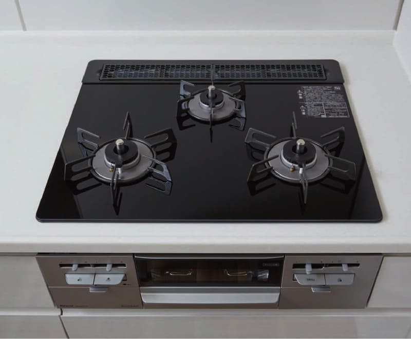 ガラストップコンロ