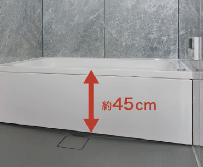 低床式ユニットバス