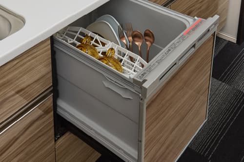家事の負担を軽減する食器洗い乾燥機