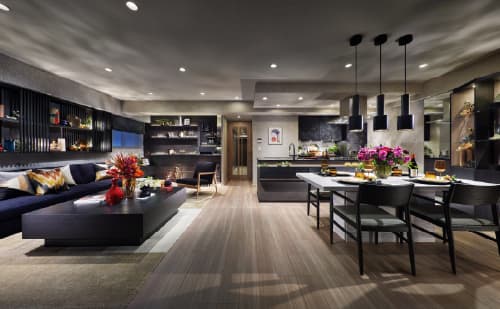 Living Dining Kitchen