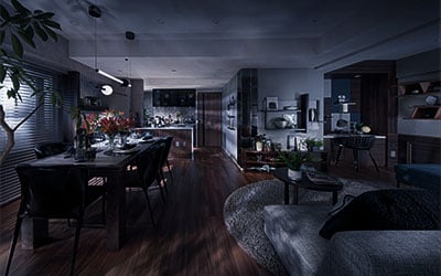 LIVING DINING