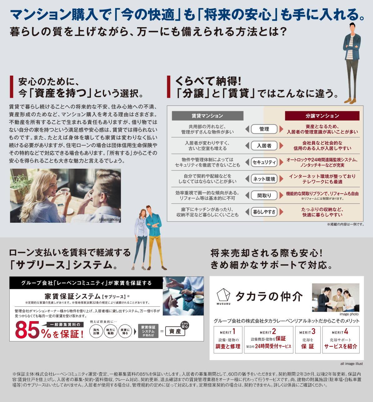 マンション購入で「今の快適」も「将来の安心」も手に入れる
