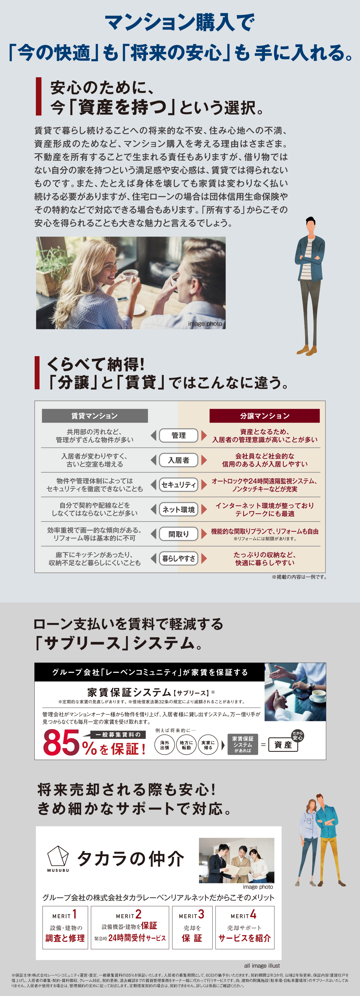 マンション購入で「今の快適」も「将来の安心」も手に入れる