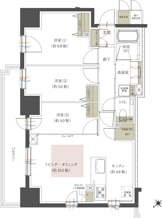 Cタイプの図面