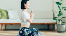 自宅で
                                    運動ができる
