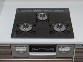 ガラストップガスコンロ