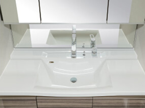 スクエアボウル一体型天板