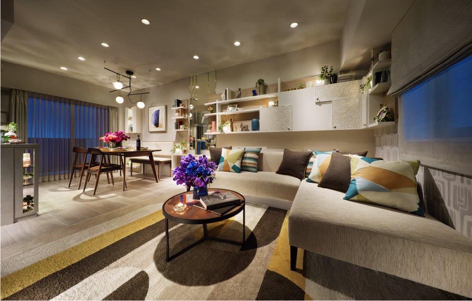 LIVING DINING