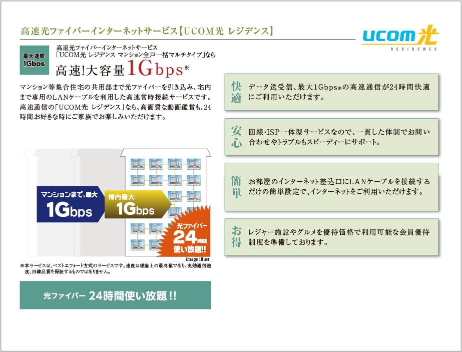 UCOM光 レジデンス