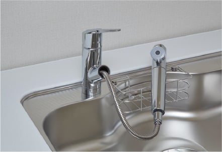 浄水器一体型節湯C1ハンドシャワー水栓