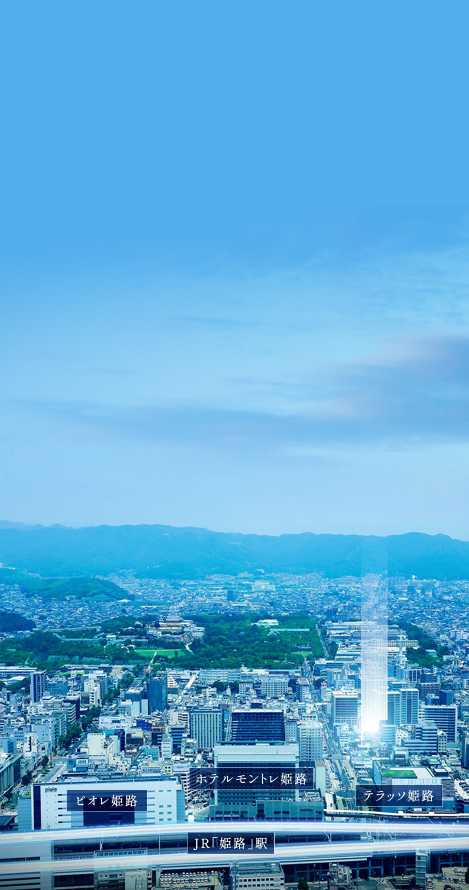 現地周辺航空写真