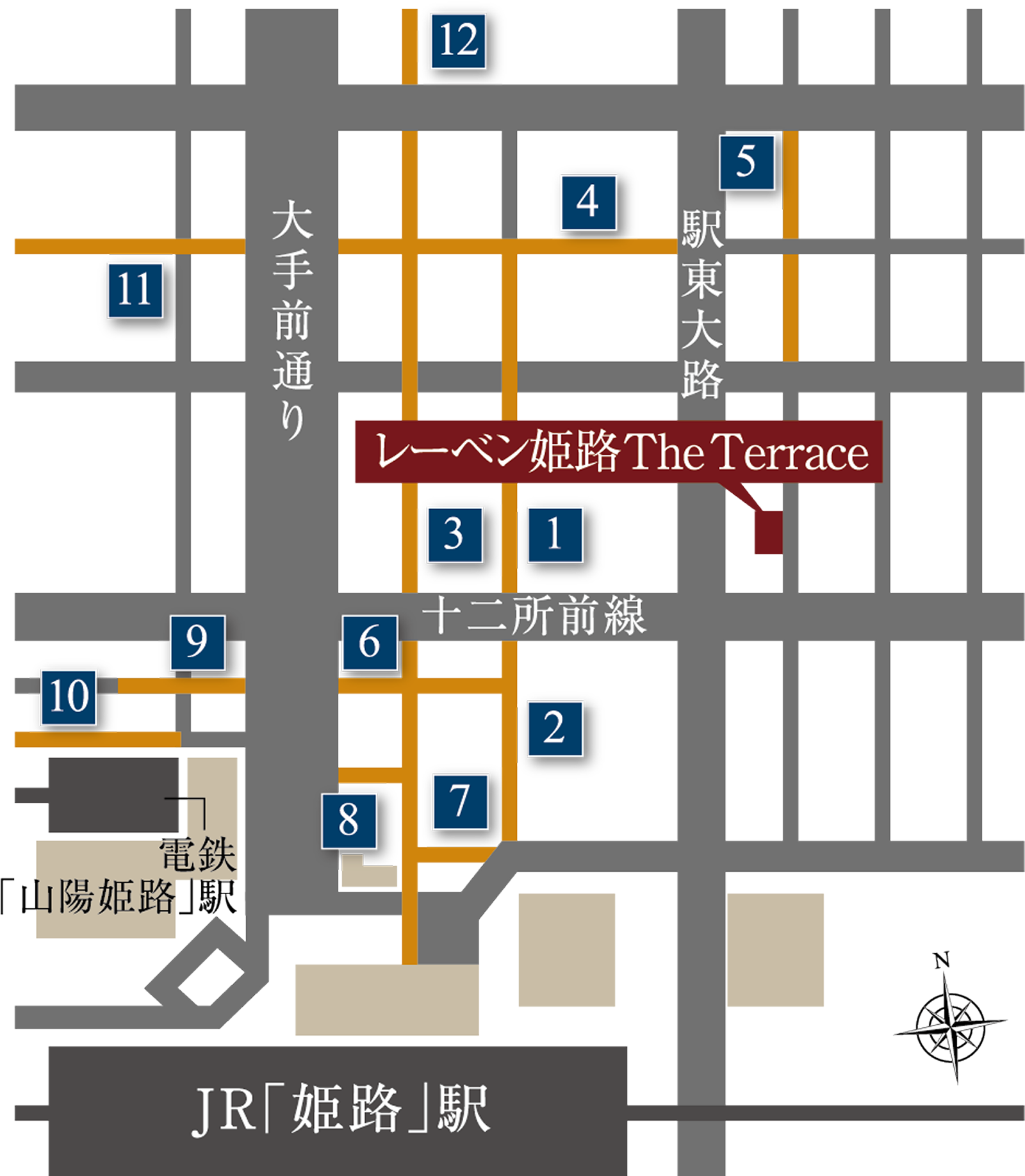 商店街イメージマップ