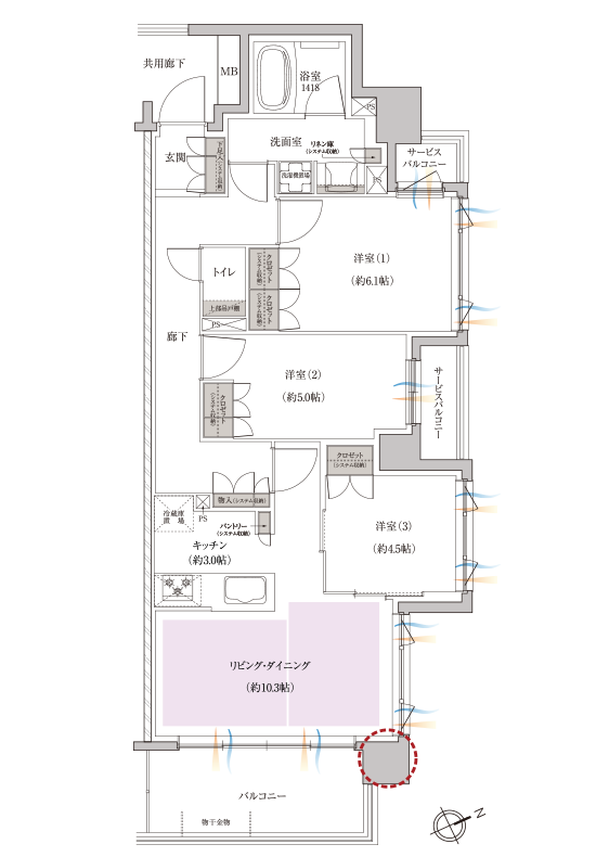 Htype図面