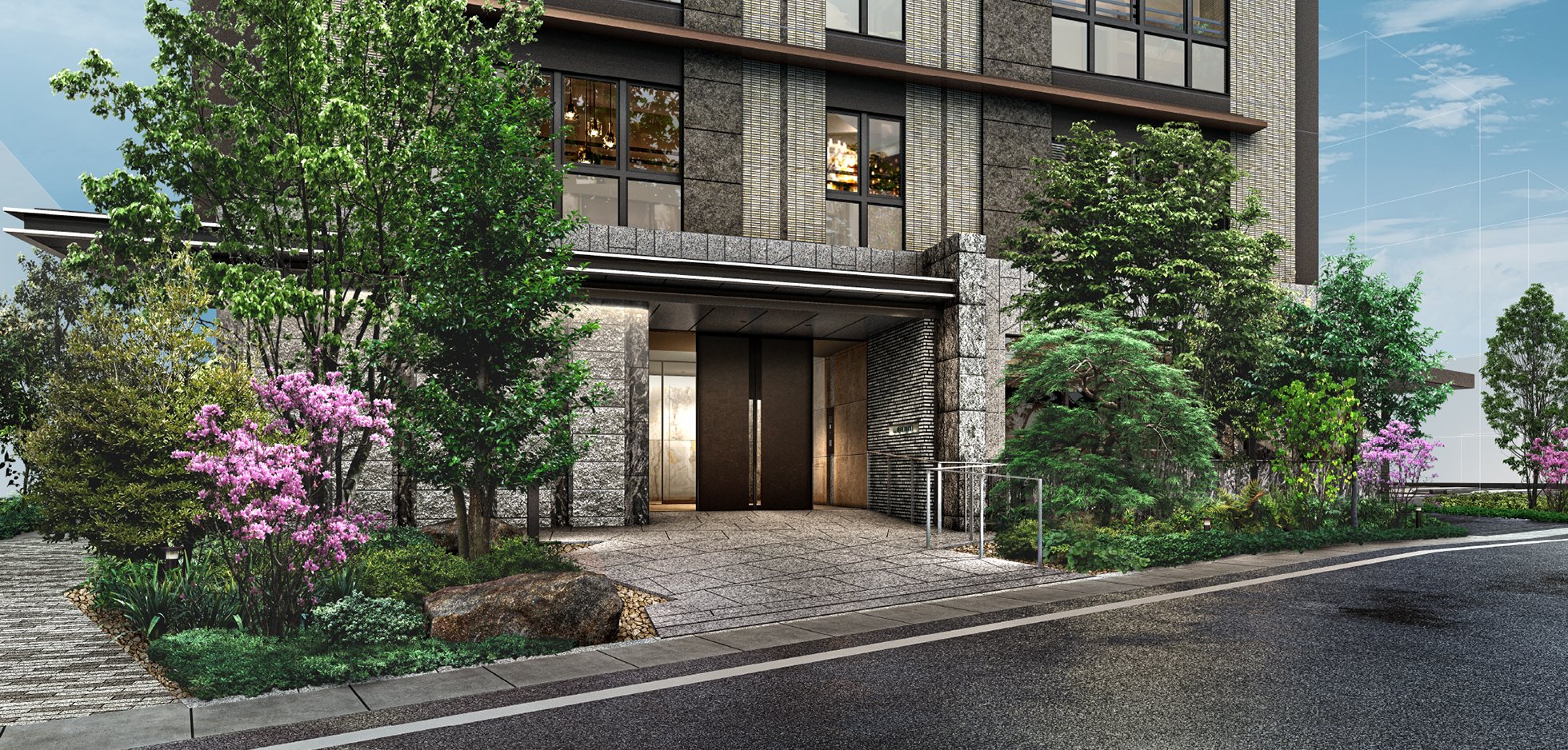 エントランス完成予想CG 