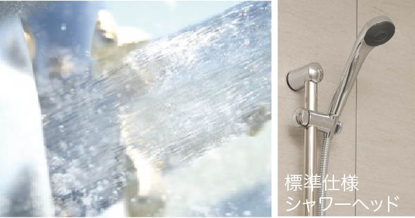 リングストレートによる洗浄イメージ