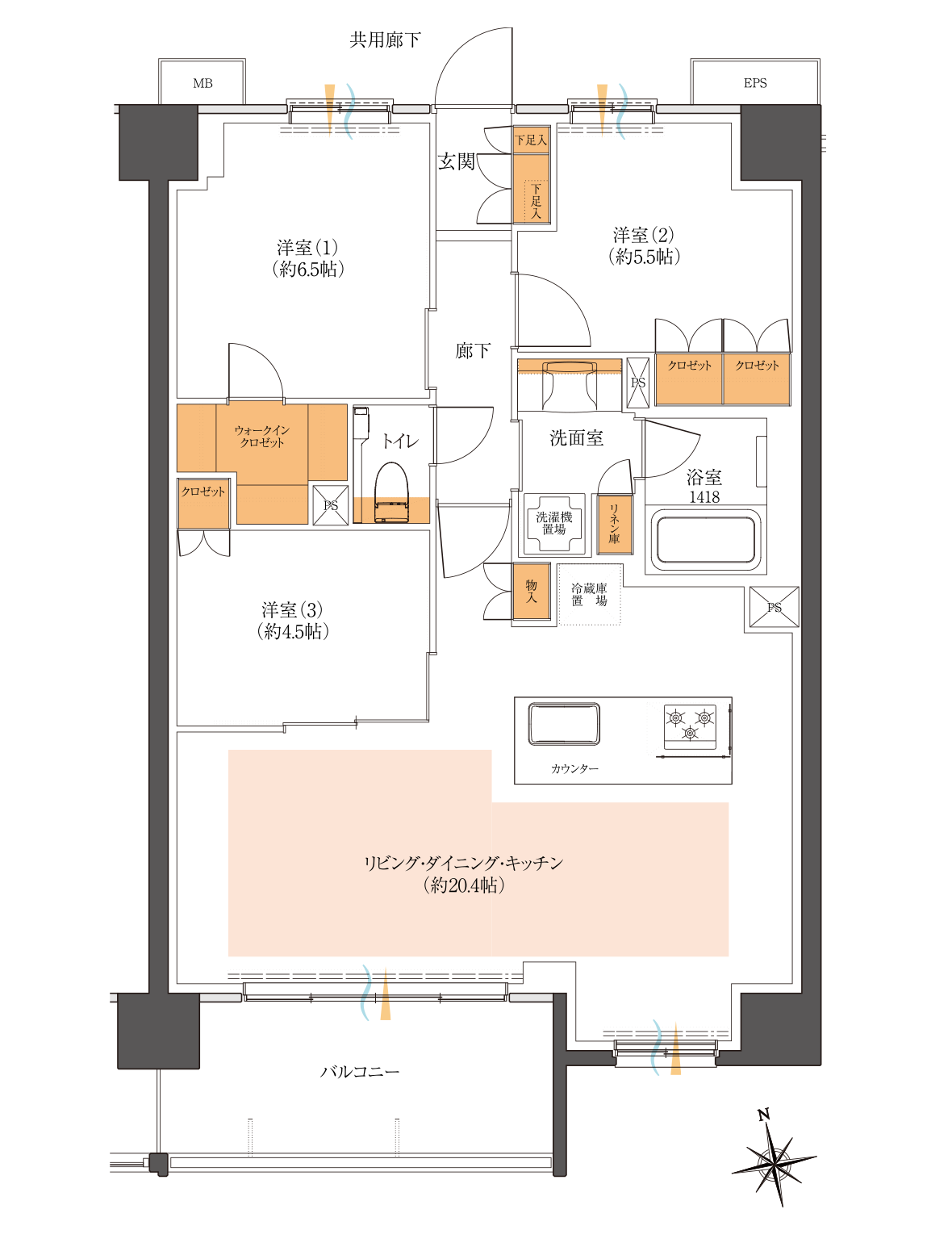 K Type 通常間取