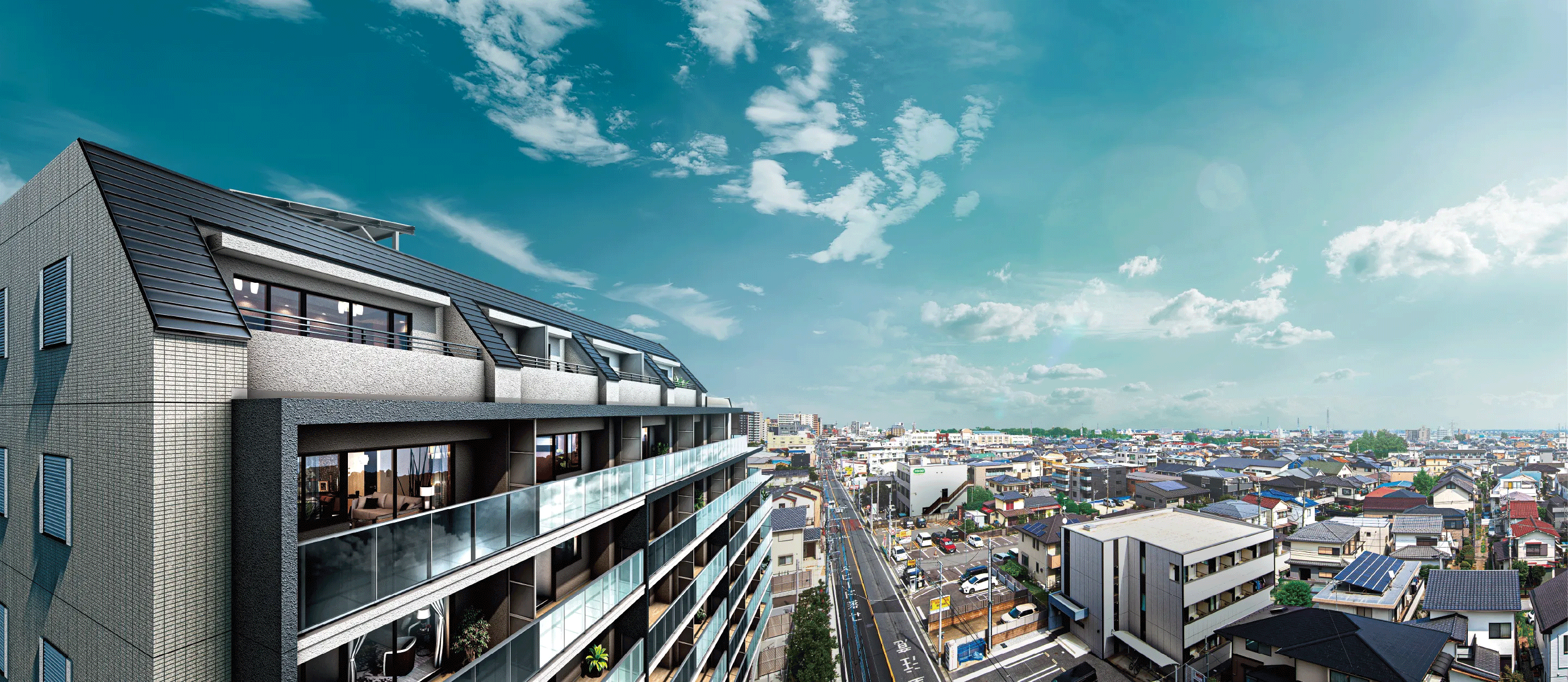 環境合成外観完成予想CG