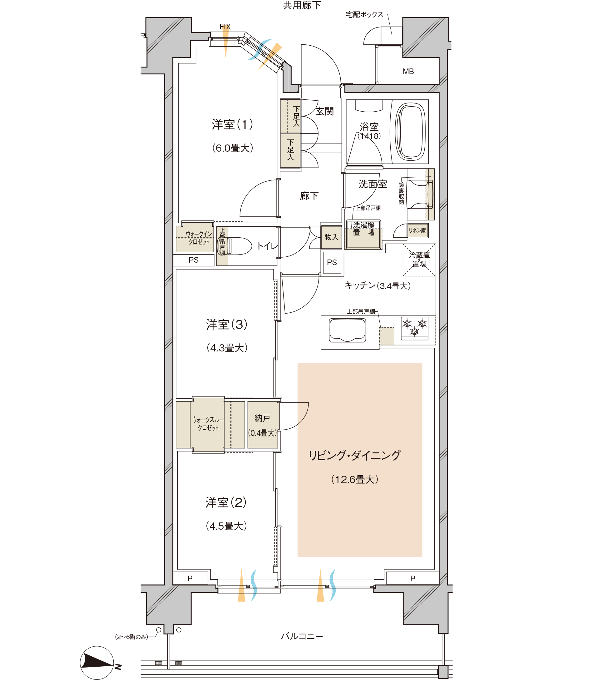 Dtype間取り図