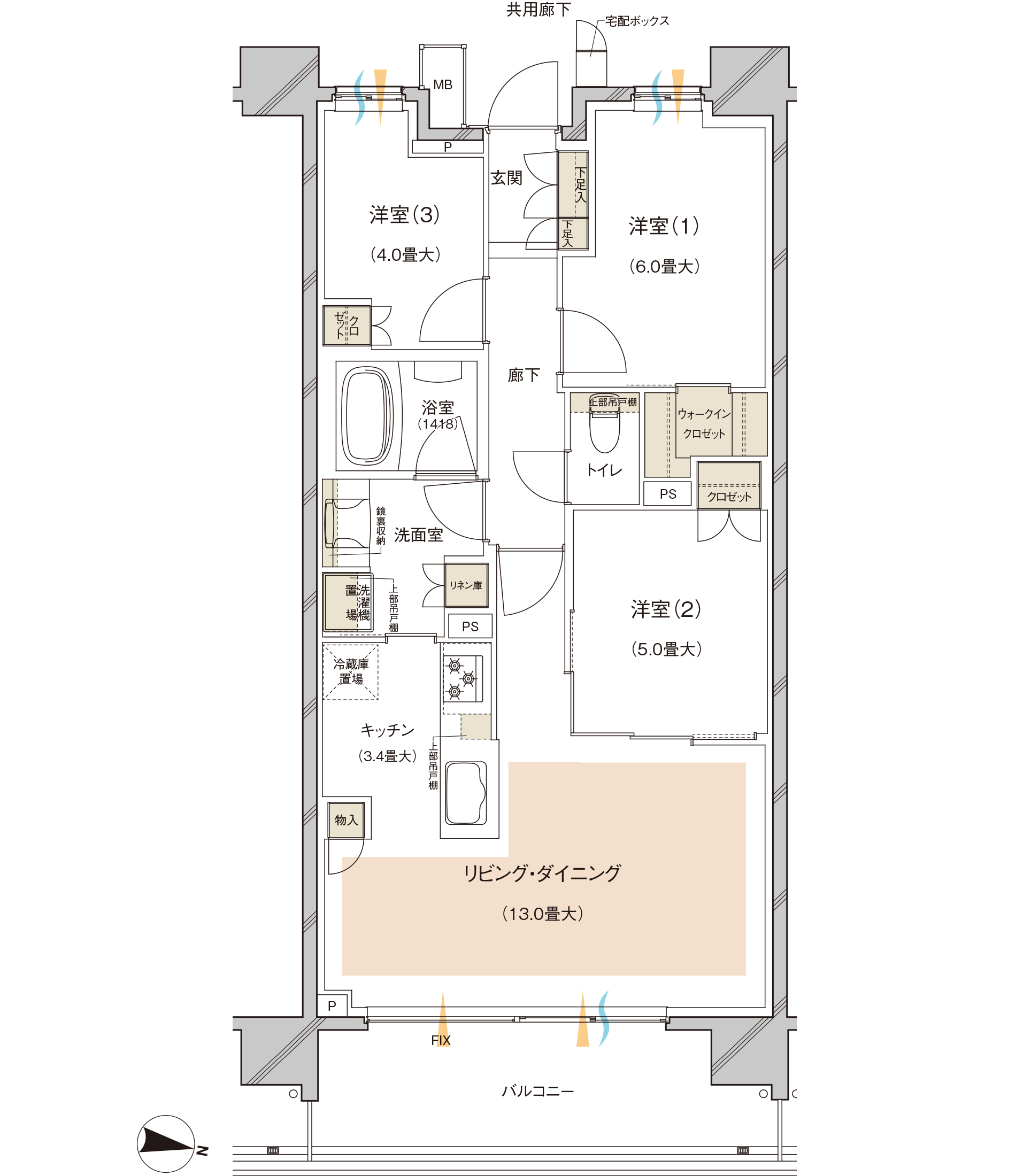 Ftype間取り図