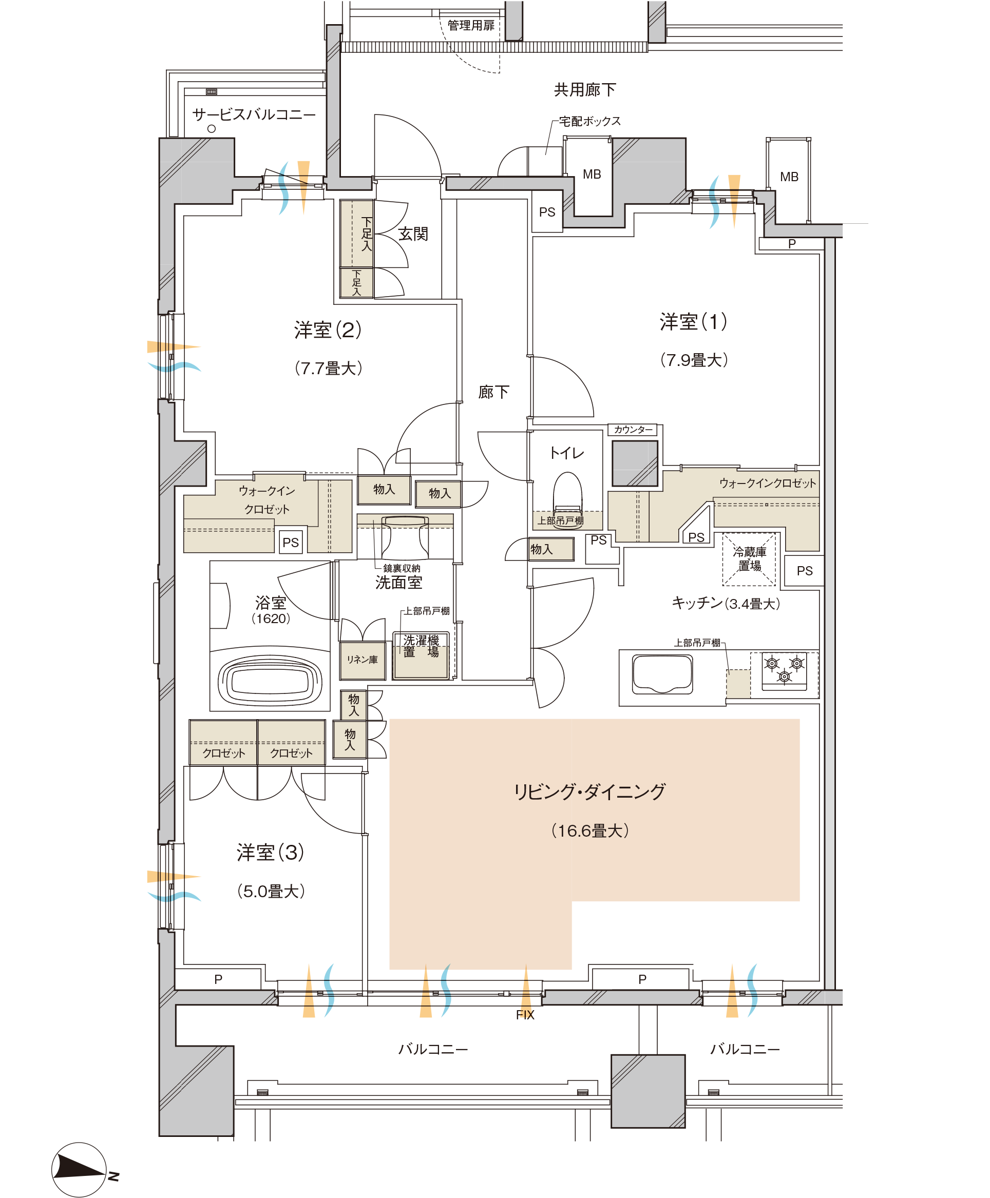 Itype間取り図